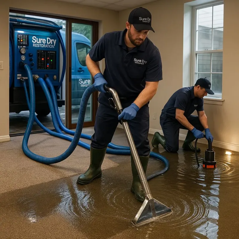 Water Extraction and Removal process in Vander, NC